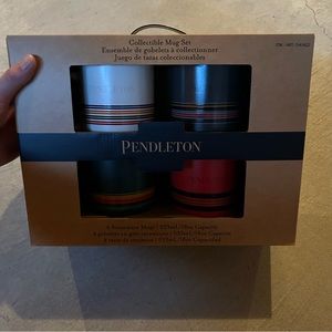 Pendleton brand new mug cup set